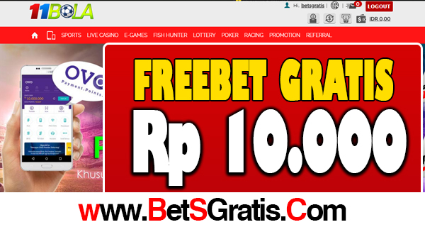 11Bola Freebet Gratis Rp 10.000 Tanpa Deposit