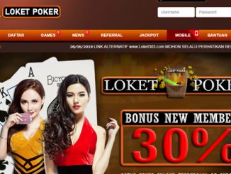 LOKETPOKER BONUS NEW MEMBER 30 %