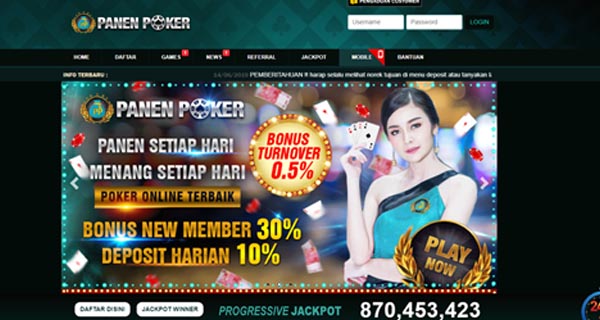 Panenpoker - Bonus New Member 30%