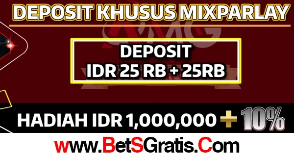 Freebet AMGBET.Pro – Bonus Khusus Mix Parlay