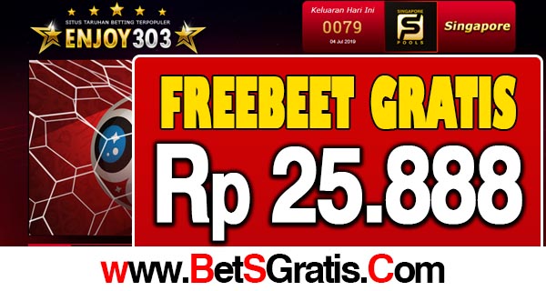 Enjoy303 Freebet Gratis Rp 25.888 Tanpa Deposit