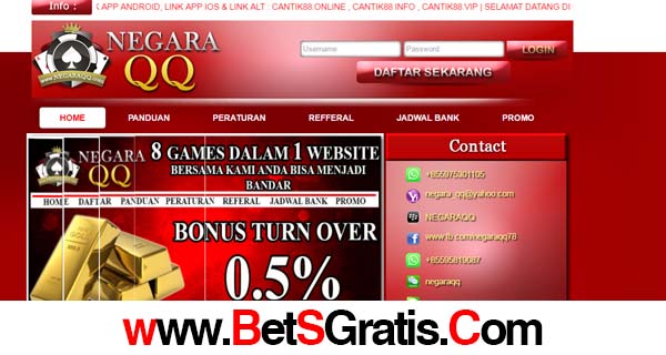 NegaraQQ Situs Poker V Aman Terpercaya