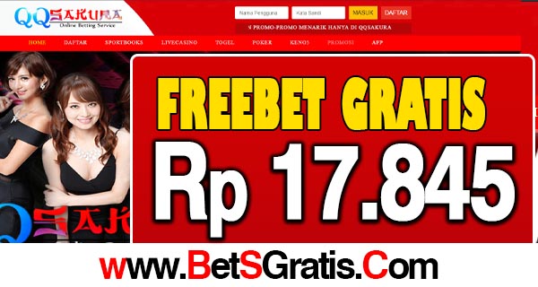 QQSakura Freebet Gratis 17.845 Special Kemerdakaan