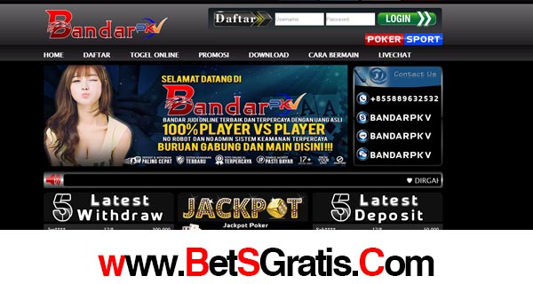 BandarPKV Agen Poker Terbaik Rekomendasi Bet Gratis