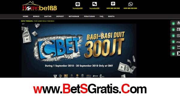 HOMEBET88 Agen Judi Online Terpercaya