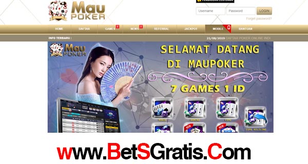 MAUPOKER BONUS NEW MEMBER 10% + 100%