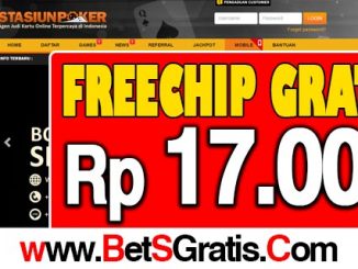 StasiunPoker Freechip Gratis Rp 17.000 Tanpa Deposit