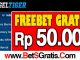 TOGELTIGER promo freebet gratis 15.000 tana depsoti