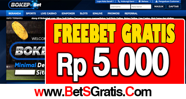 BokepBet88 Freebet Gratis Rp 5.000 Tanpa Deposit