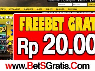 IDRPlay Freebet Gratis Rp 20.000 Tanpa Deposit