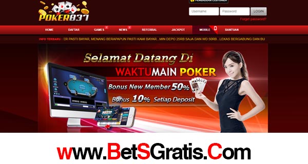 waktumainpoker.org bonus new member 50%