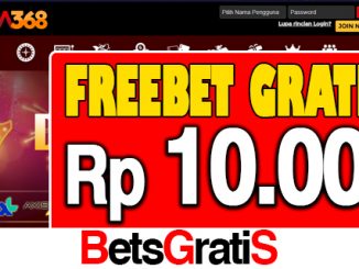 BCA368 Freebet Gratis Rp 10.000 Tanpa Deposit