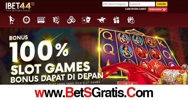 IBet44 Bonus New Member Slot Games 100%