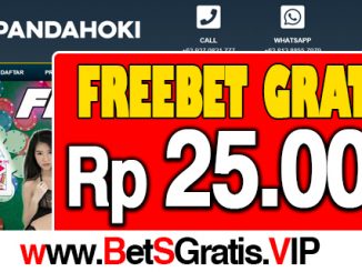 PandaHoki Freebet Gratis Rp 25.000 Tanpa Deposit