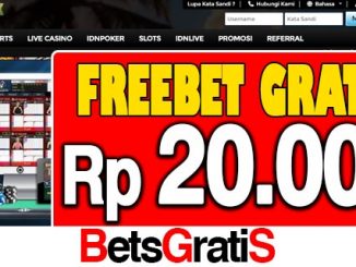 PondokBetting Freebet Gratis Rp 20.000 Tanpa Deposit