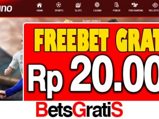 SBOUNO Freebet Gratis Rp 20.000 Tanpa Deposit