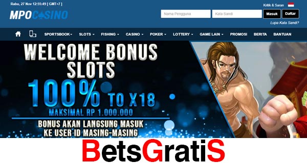 MpoCasino Bonus New Member 100%