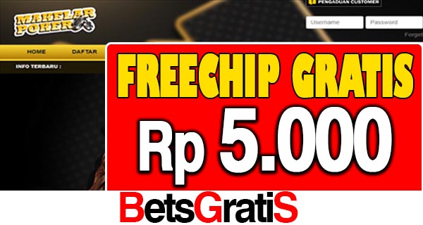 MakelarPoker Freechip Gratis Rp 5.000 Tanpa Deposit