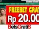 GajiCash Freebet Gratis Rp 20.000 Tanpa Deposit