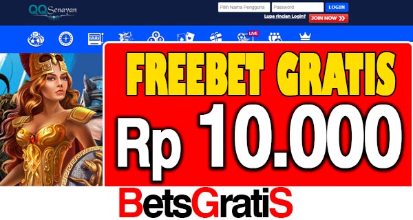 QQSenayan Freebet Gratis Rp 10.000 Tanpa Deposit