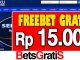 BukuBetting Freebet Gratis Rp 15.000 Tanpa Deposit