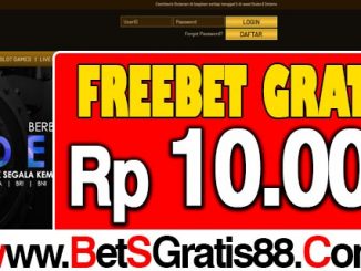 GerbangBola Freebet Gratis Rp 10.000 Tanpa Deposit