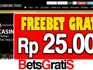 LumbungTogel Freebet Gratis Rp 25.000 Tanpa Deposit