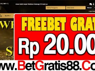 MPO189 Freebet Gratis Rp 20.000 Tanpa Deposit