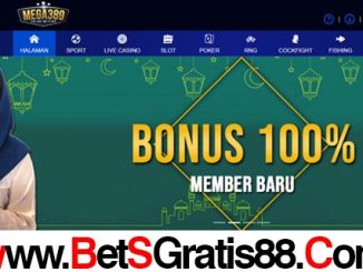 Mega389 Bonus New Member 100%