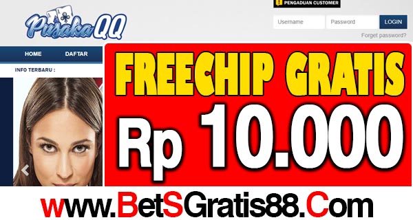 PusakaQQ Freechip Gratis Rp 10.000 Tanpa Deposit