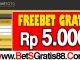 SinarToto Freebet Gratis Rp 5.000 Tanpa Deposit