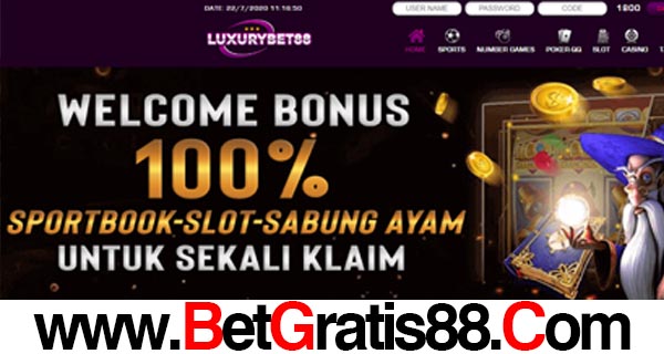 Luxurybet88 Bonus New Member 100%