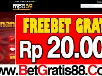 Mpo39 Freebet Gratis Rp 20.000 Tanpa Deposit