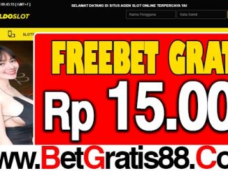 SaldoSlot Freebet Gratis Rp 15.000 Tanpa Deposit