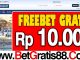 SaranaSlot Freebet Gratis Rp 10.000 Tanpa Deposit