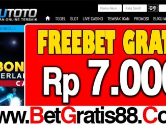 BiruToto Freebet Gratis Rp 7.000 Tanpa Deposit