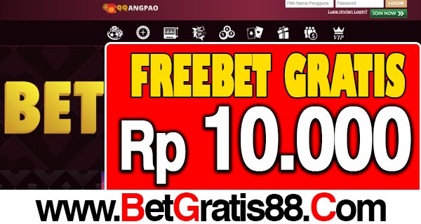 QQAngpao Freebet Gratis Rp 10.000 Tanpa Deposit