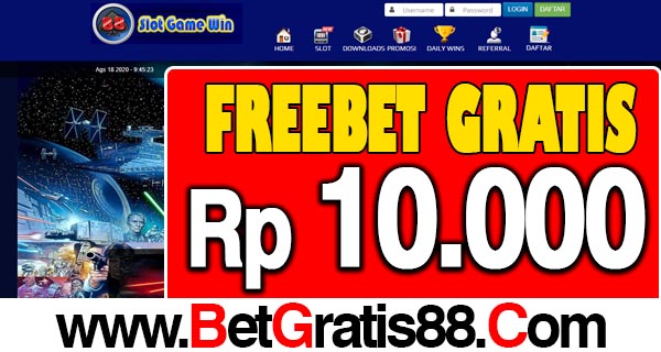 SlotGameWin Freebet Gratis Rp 10.000 Tanpa Deposit