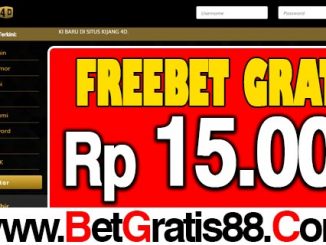 Kijang4D Freebet Gratis Rp 15.000 Tanpa Deposit