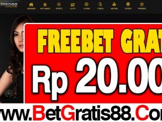 MaxPro88 Freebet Gratis Rp 20.000 Tanpa Deposit