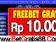 NewBet188 Freebet Gratis Rp 10.000 Tanpa Deposit