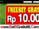 DaunTogel Freebet Gratis Rp 10.000 Tanpa Deposit