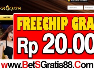 POKERQQ178 Freechip Gratis Rp 20.000 Tanpa Deposit