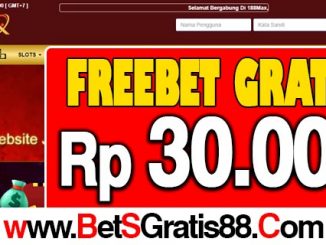 188Max Freebet Gratis Rp 30.000 Tanpa Deposit