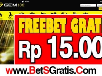 Gem188 Freebet Gratis Terbaru Rp 15.000 Tanpa Deposit