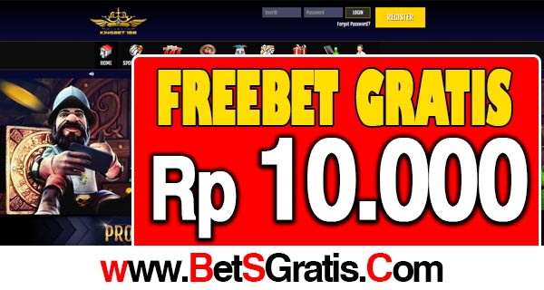 KingBet188 Freebet Gratis Rp 10.000 Tanpa Deposit