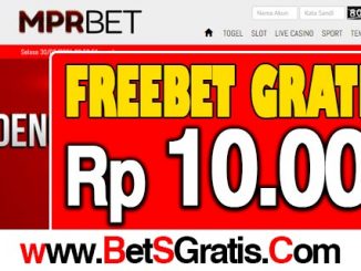 MPRBet Freebet Gratis Rp 10.000 Tanpa Deposit