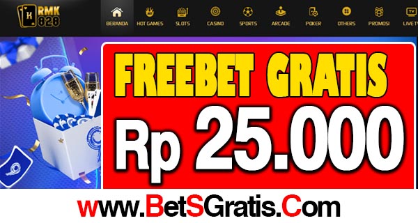 RMK828 Freebet Gratis Rp 25.000 Tanpa Deposit