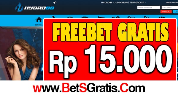 Hydro88 Freebet Gratis Rp 15.000 Tanpa Deposit