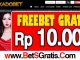 Kadobet Freebet Gratis Rp 10.000 Tanpa Deposit